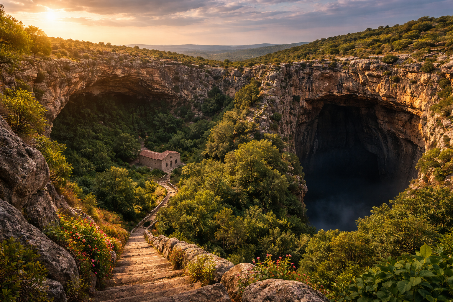 Yeraltına Yazılmış Mit; Cennet ve Cehennem Obrukları