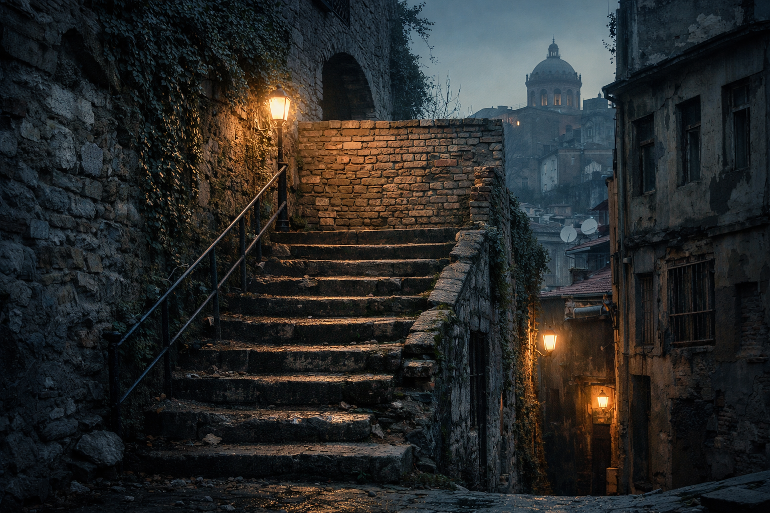 Fener Sırtlarındaki Kapanmış Merdivenler