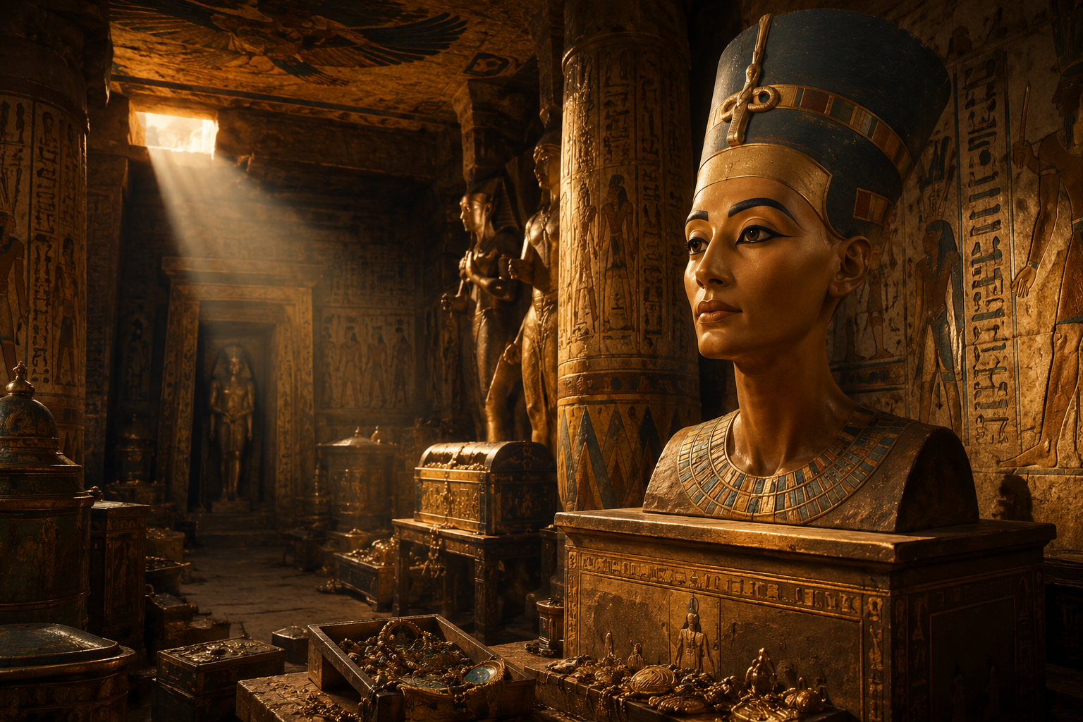 Nefertiti'nin Kaybolan Mezarı