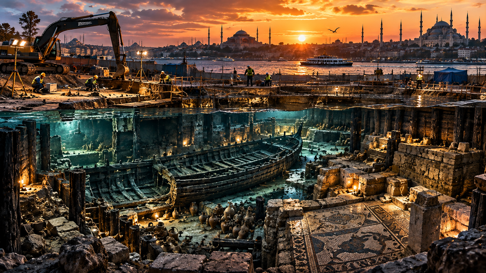 Yenikapı'nın Altından Çıkan Kayıp İstanbul