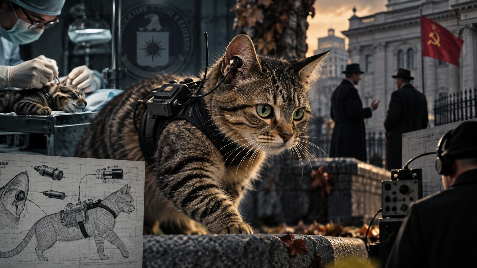 Operation Acoustic Kitty; CIA’nın Casus Kedisi