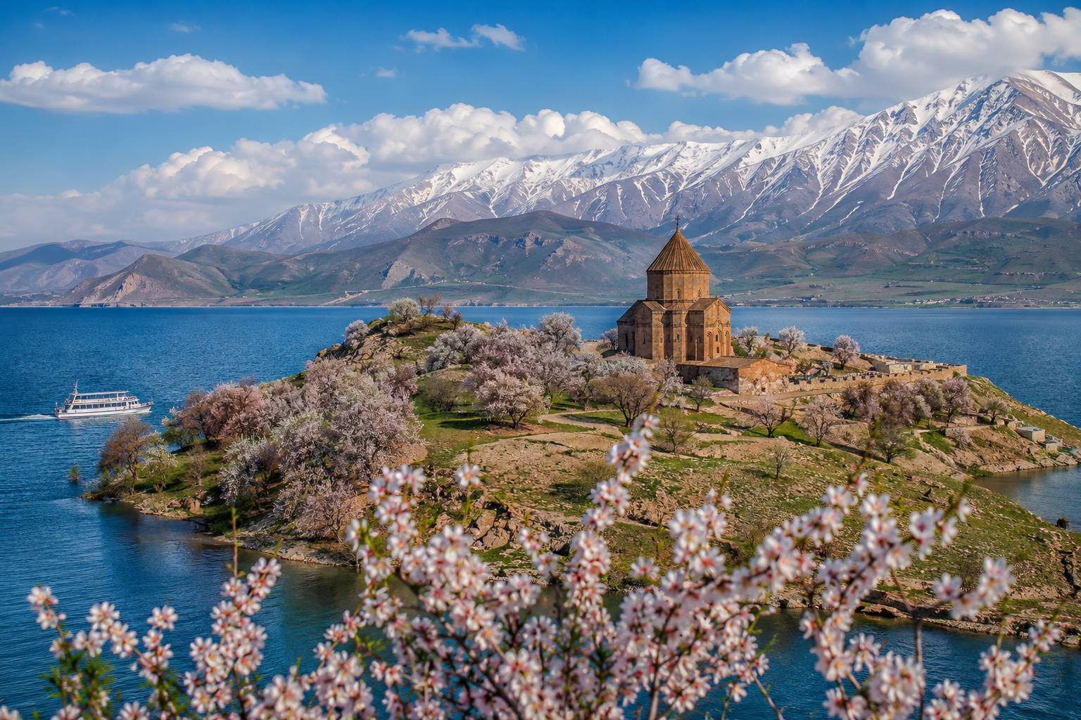 Akdamar Adası; Van Gölü'nün Ortasında Bin Yıllık Sırları Saklayan Gizemli Ada