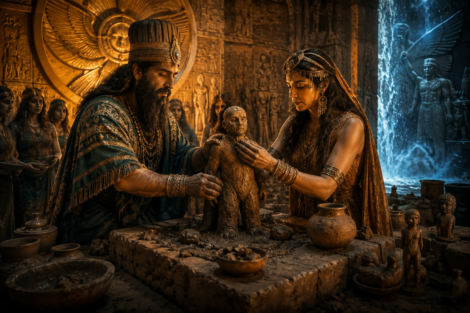 Enki ve Ninmah; İnsan Neden Kusursuz Yaratılmadı?