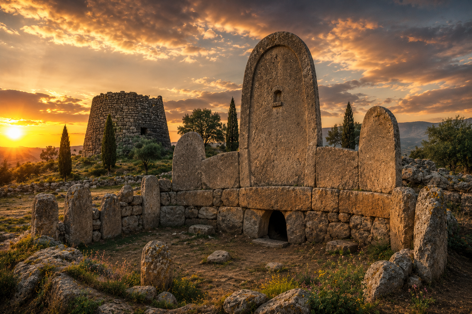 Sardunya'nın Dev Mezarları