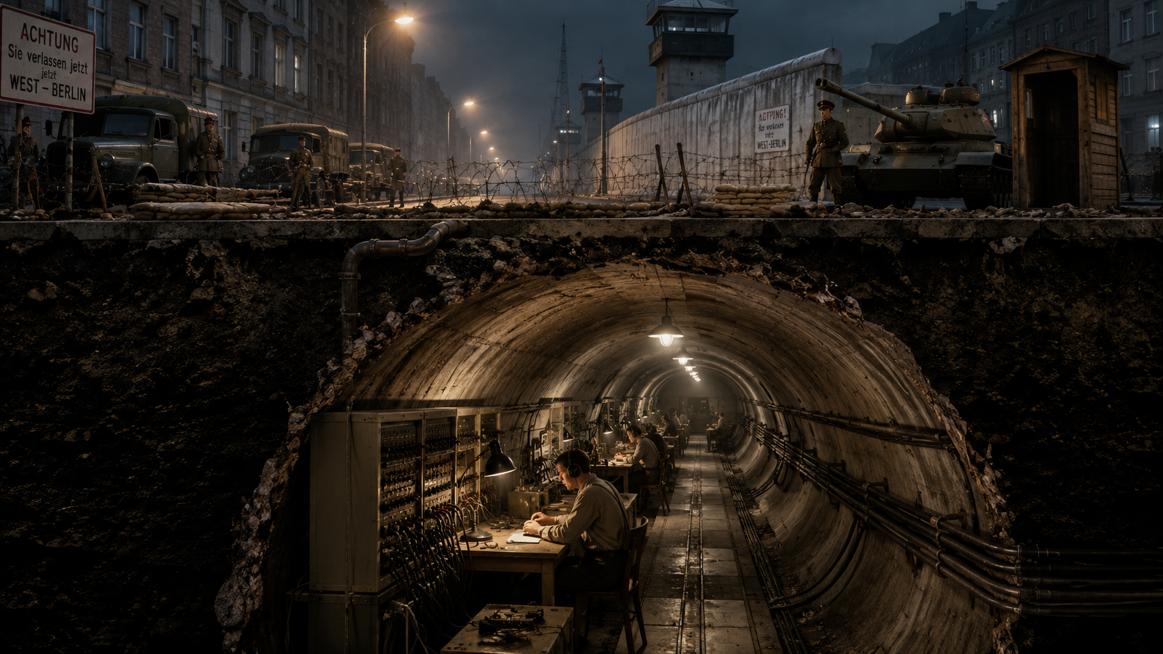 Berlin’in Altındaki Gizli Dinleme Tüneli; Operation GOLD