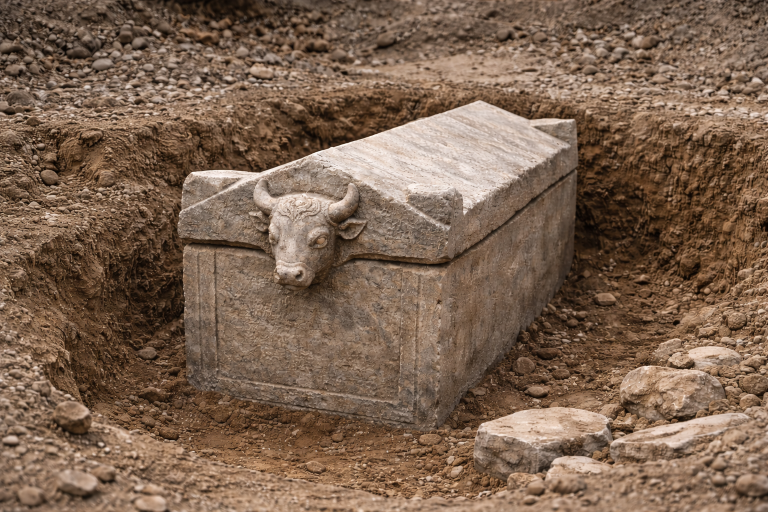 Toprağın Hafızası Konuştu; Bodrum Gümbet’te 3 Metre Derinlikte Bulunan Lahit