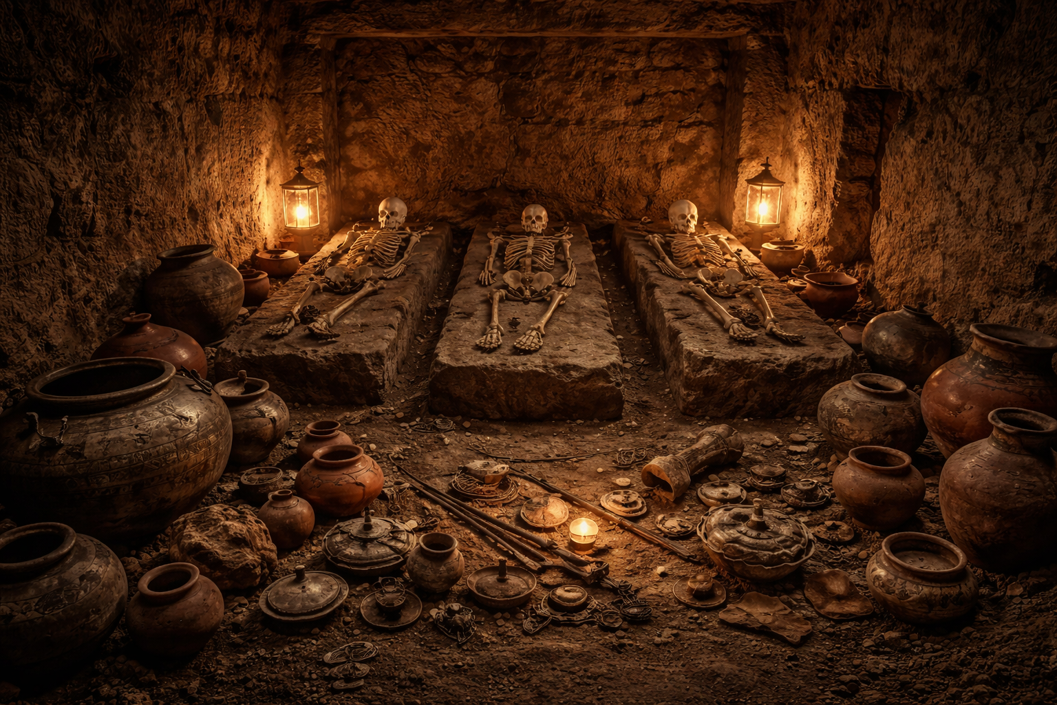 İtalya’da 2600 Yıllık Etrüsk Mezarı Bulundu