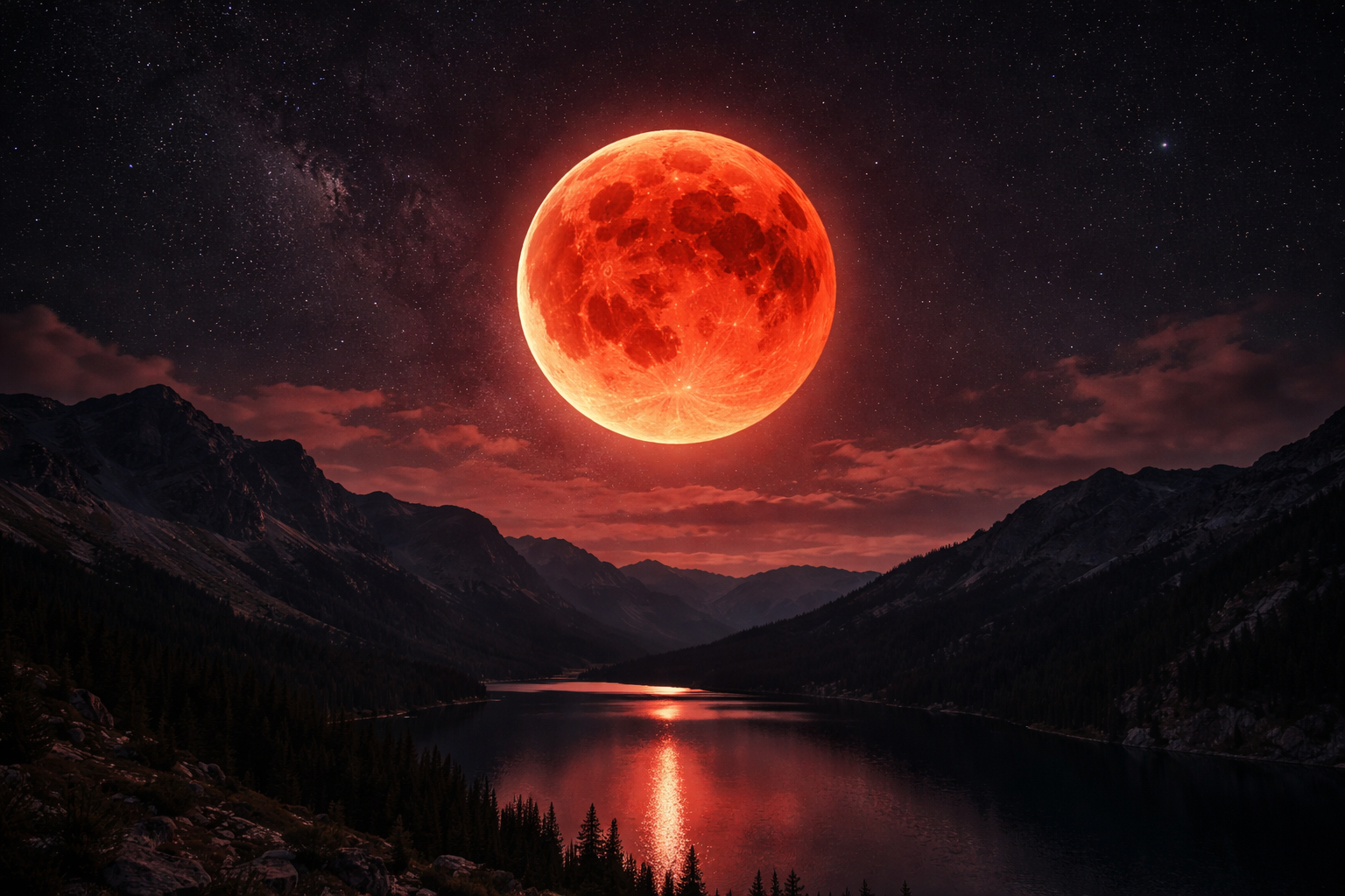 3 Mart Kanlı Ay; Gölgenin İçinden Doğan Kızıl Işık