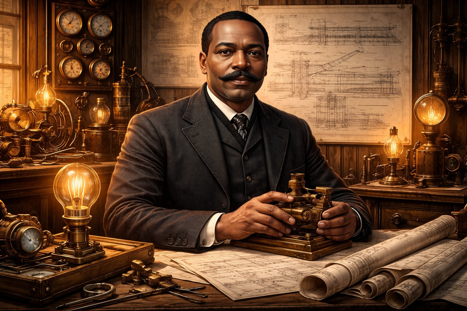 Trenler Güvenle Gidiyorsa, Bir İsim Sayesinde; Granville T. Woods