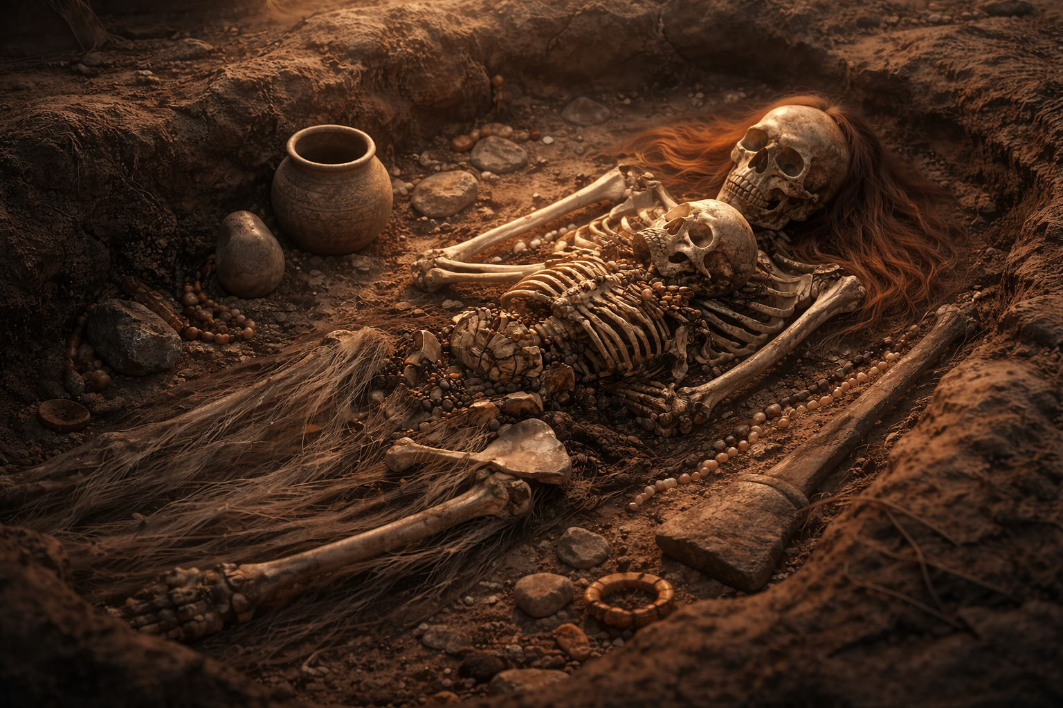 5.500 Yıllık Bir Yas; Babasının Kemikleriyle Uğurlanan Genç Kız