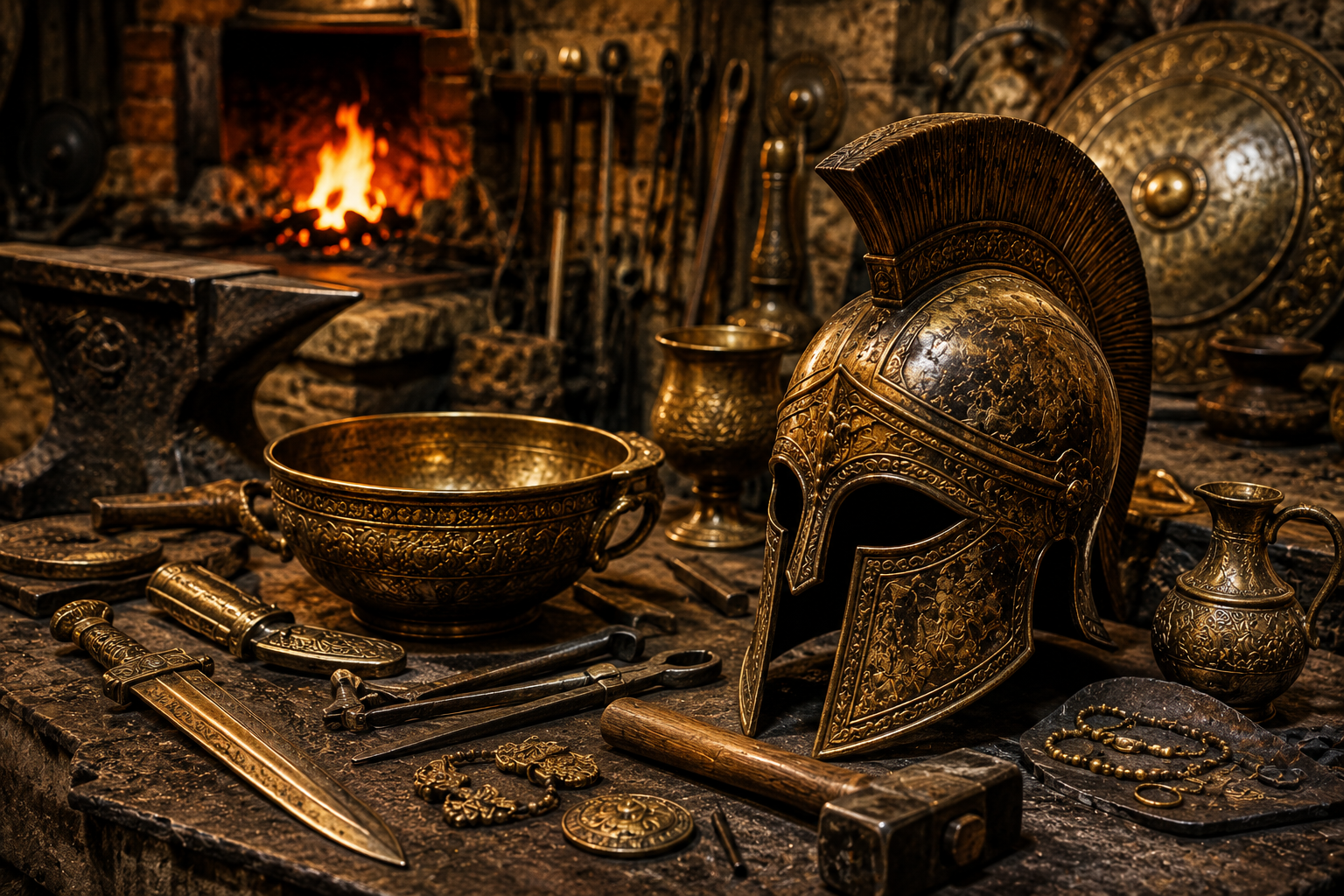 Antik Metal İşçiliğinin Ulaşılamayan Seviyesi