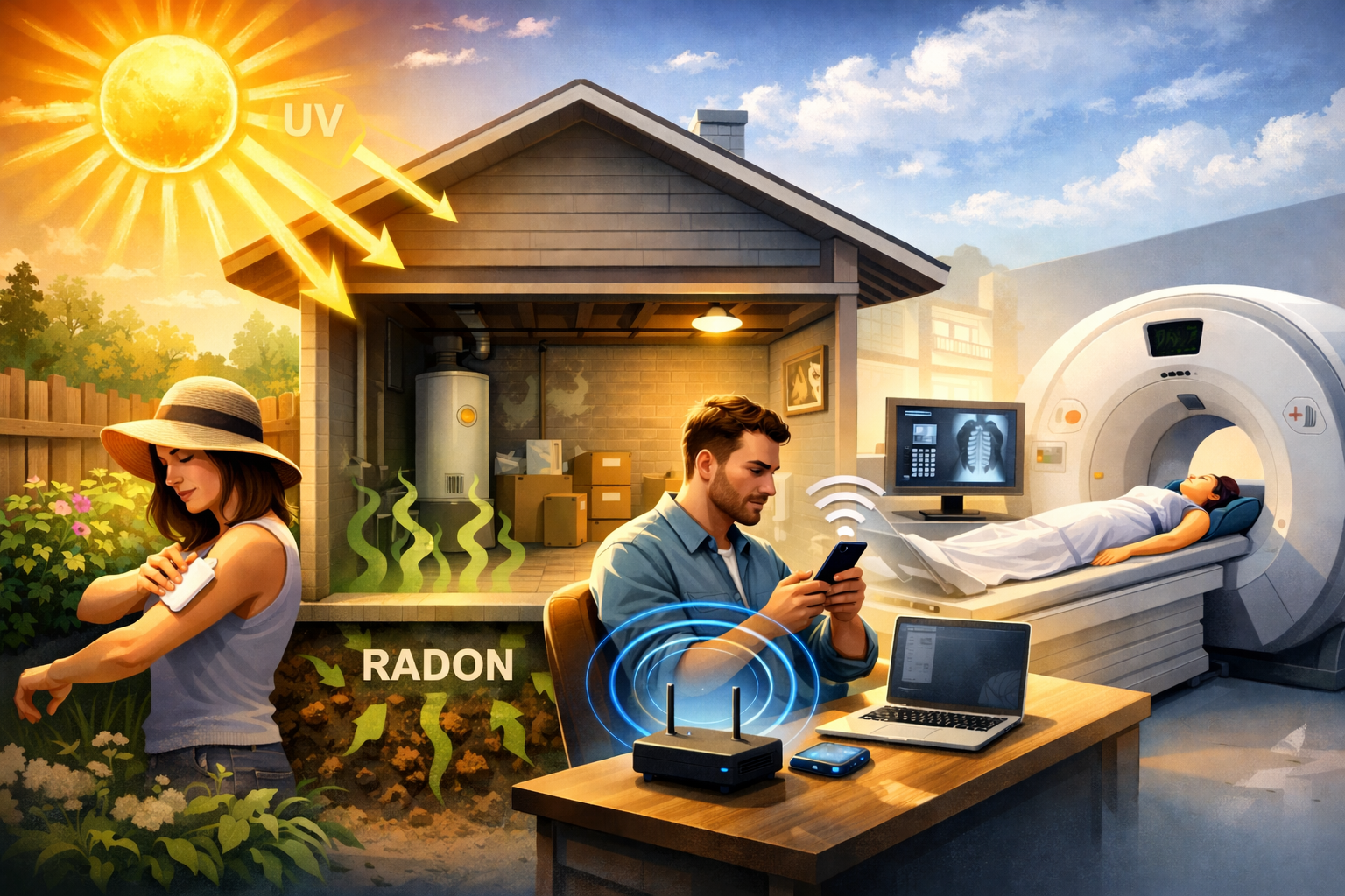 Evde, İşte, Sokakta; Radyasyona Ne Kadar Yakınız