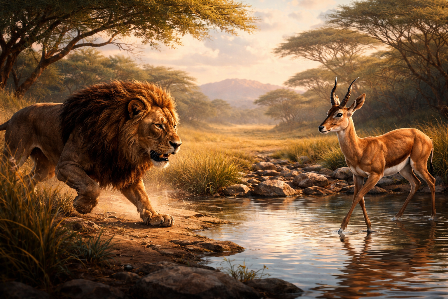 Ceylanın Gözünden Dünya; Aslanın Gözünden Hayat