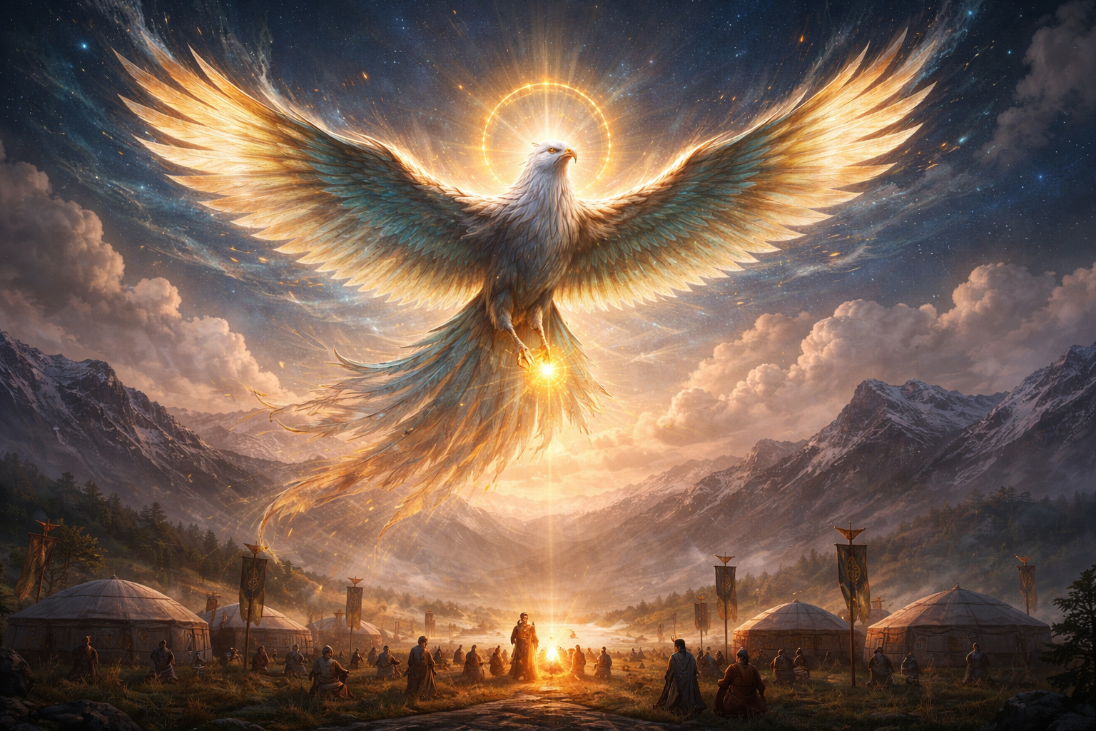 Türk Mitolojisinde; Hüma Kuşu