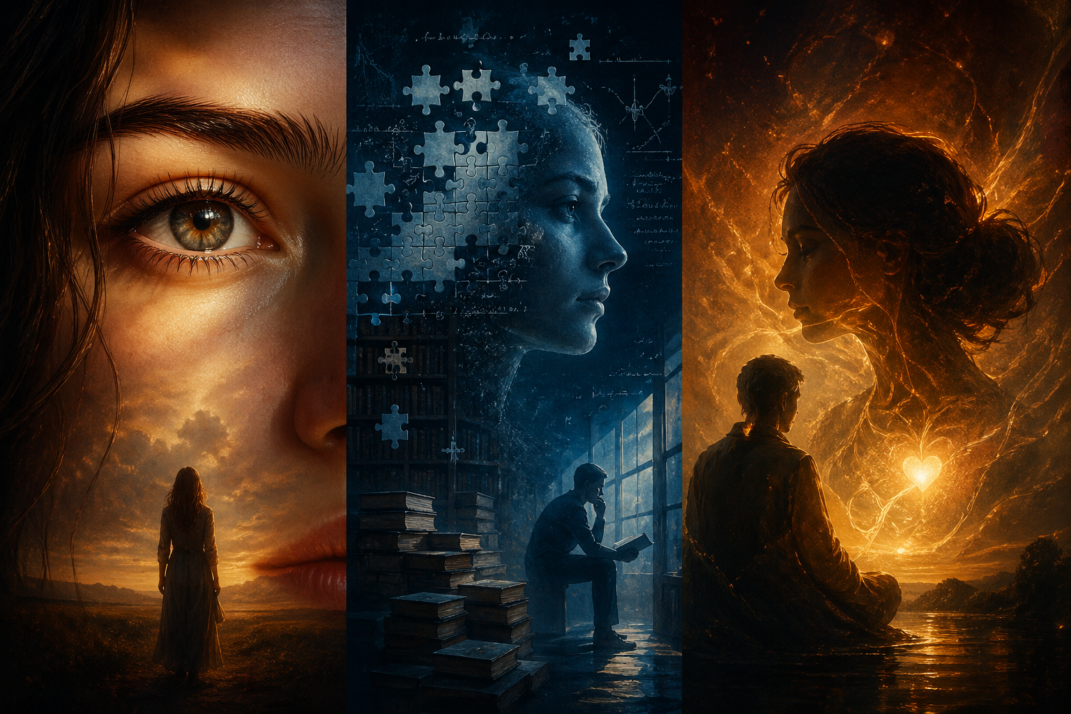 Üç Katmanlı Sevgi; Göz, Akıl ve Ruhun Savaşı