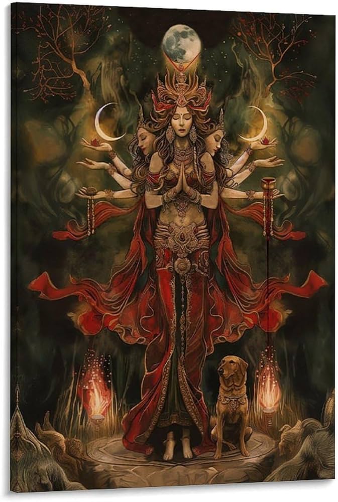 Gece Bilgisinin ve Görünmeyen Yolların Tanrıçası