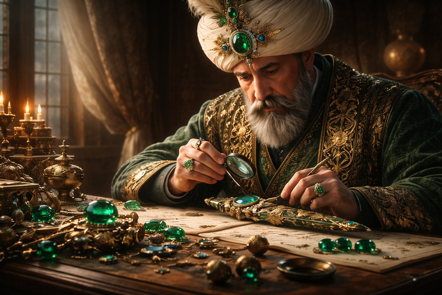 Hükümdarın Elleri; Zümrüdün Hafızası