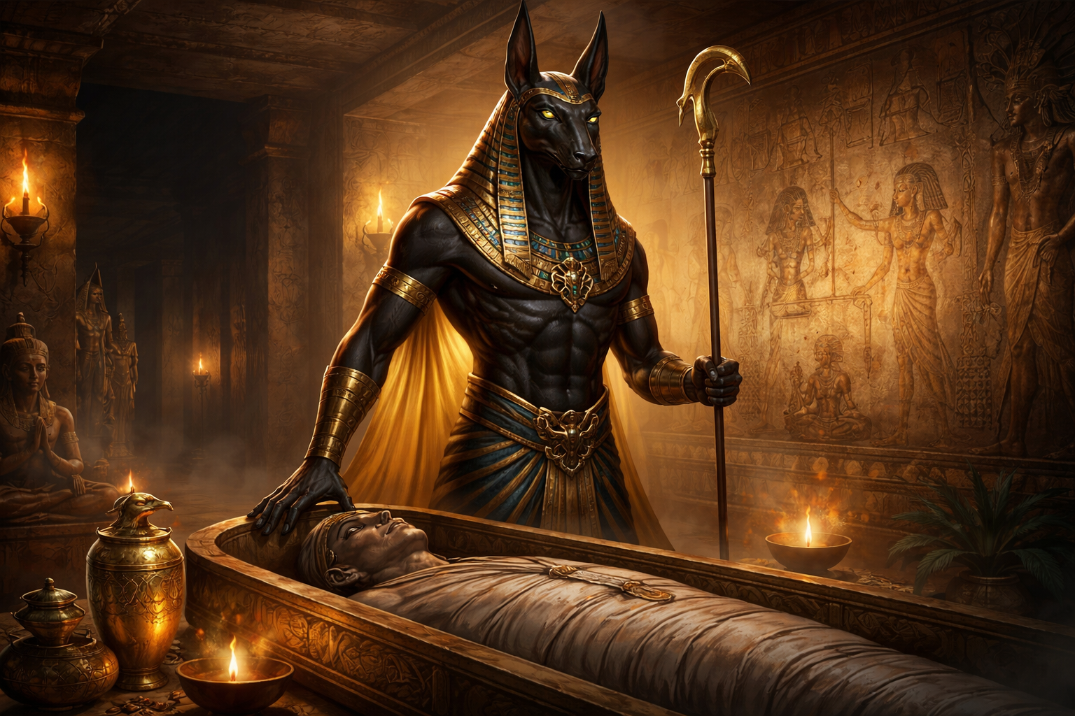 Karanlığın Eşiğinde; Anubis’in Sessiz Yargısı