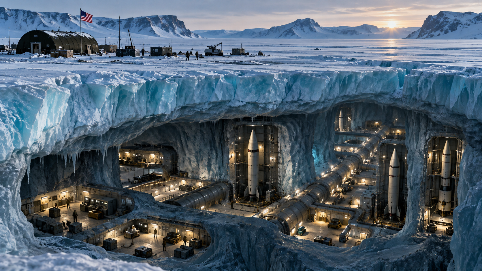 Project Iceworm'un Terk Edilmiş Sırrı; Buz Eridikçe Ortaya Çıkabilecekler