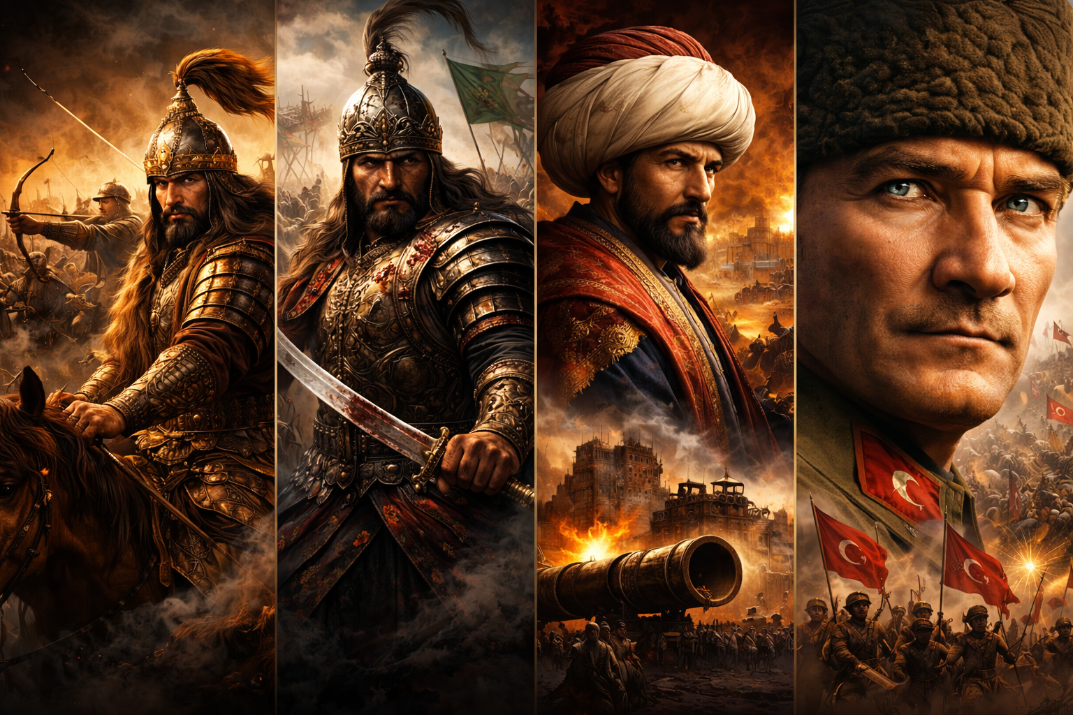 Bozkırdan Cumhuriyete; Türk Komutanların Savaş Aklı, Stratejisi ve Zamanı Okuma Sanatı