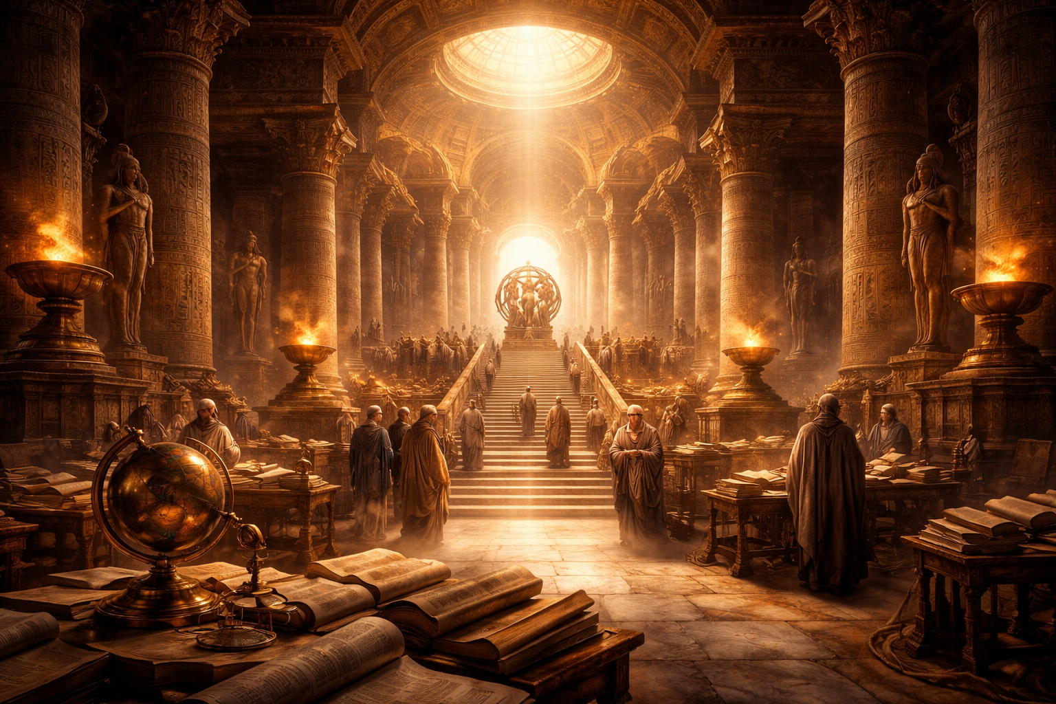 İskenderiye Kütüphanesi; İnsanlığın Unuttuğu Hafıza mı, Yoksa Anlaşamadığı Bir Miras mı?