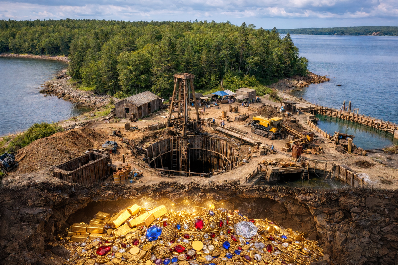 Oak Island Hazinesi; Üç Yüzyıldır Çözülemeyen Bir Gizemin Hikayesi
