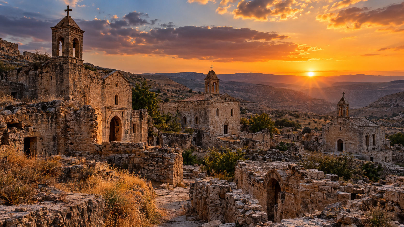 Mardin’de Üç Kiliseli Terk Edilmiş Köy;  İnsanlar Gitti, İnançların İzleri Kaldı