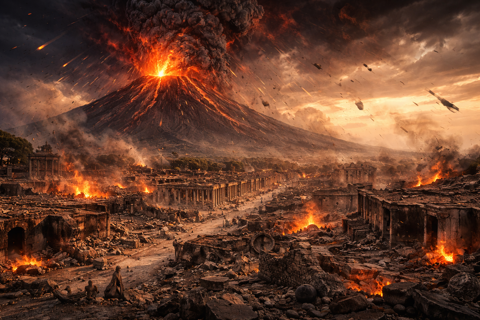 Pompei; Lav ve Kül Arasında Kaybolan Hayatlar