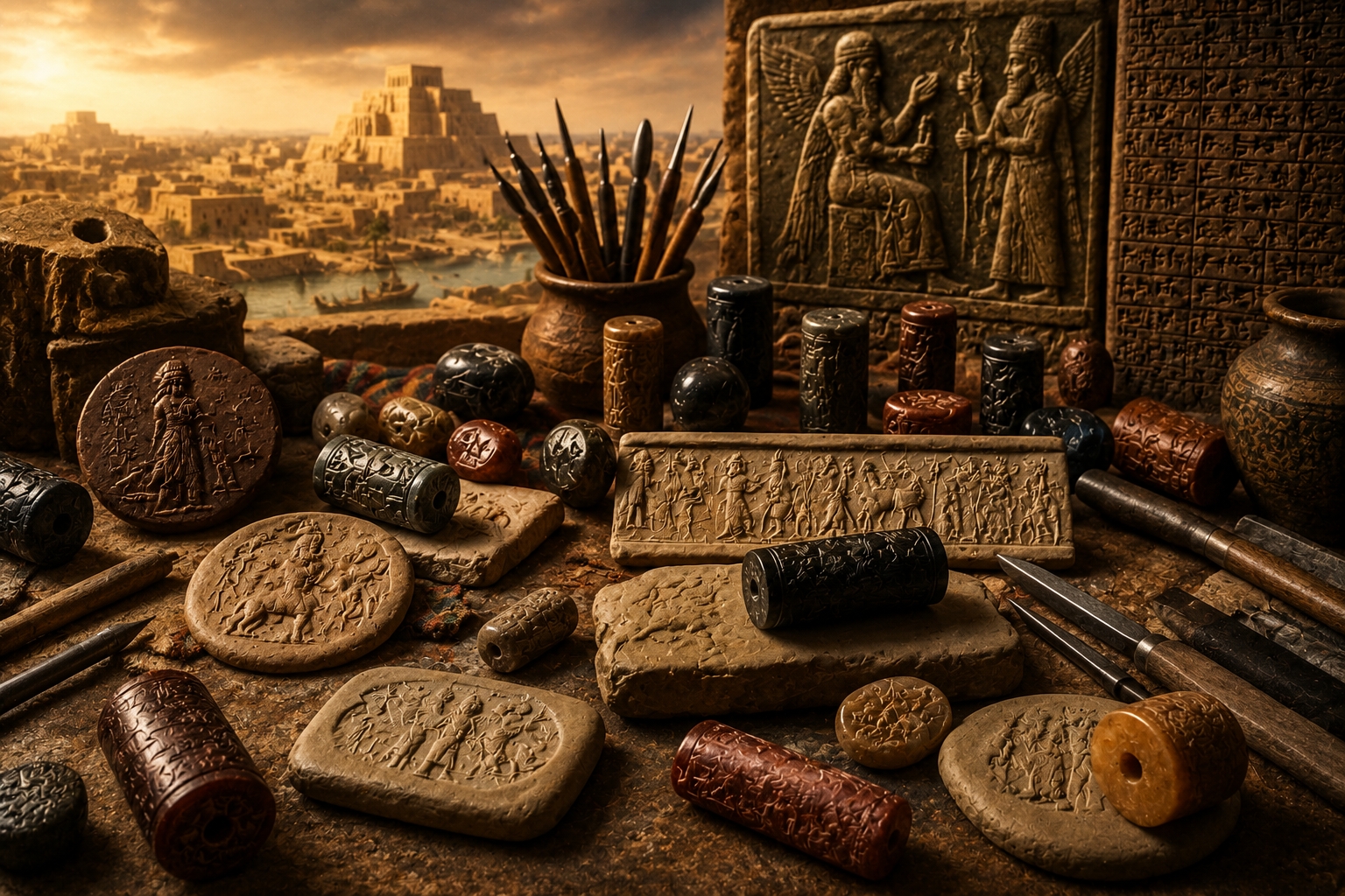 İlk Mühür Ustalarının Gizemi; İnsanlığın İlk İmzalarını Taşa Kazıyan İsimsiz Sanatkarlar