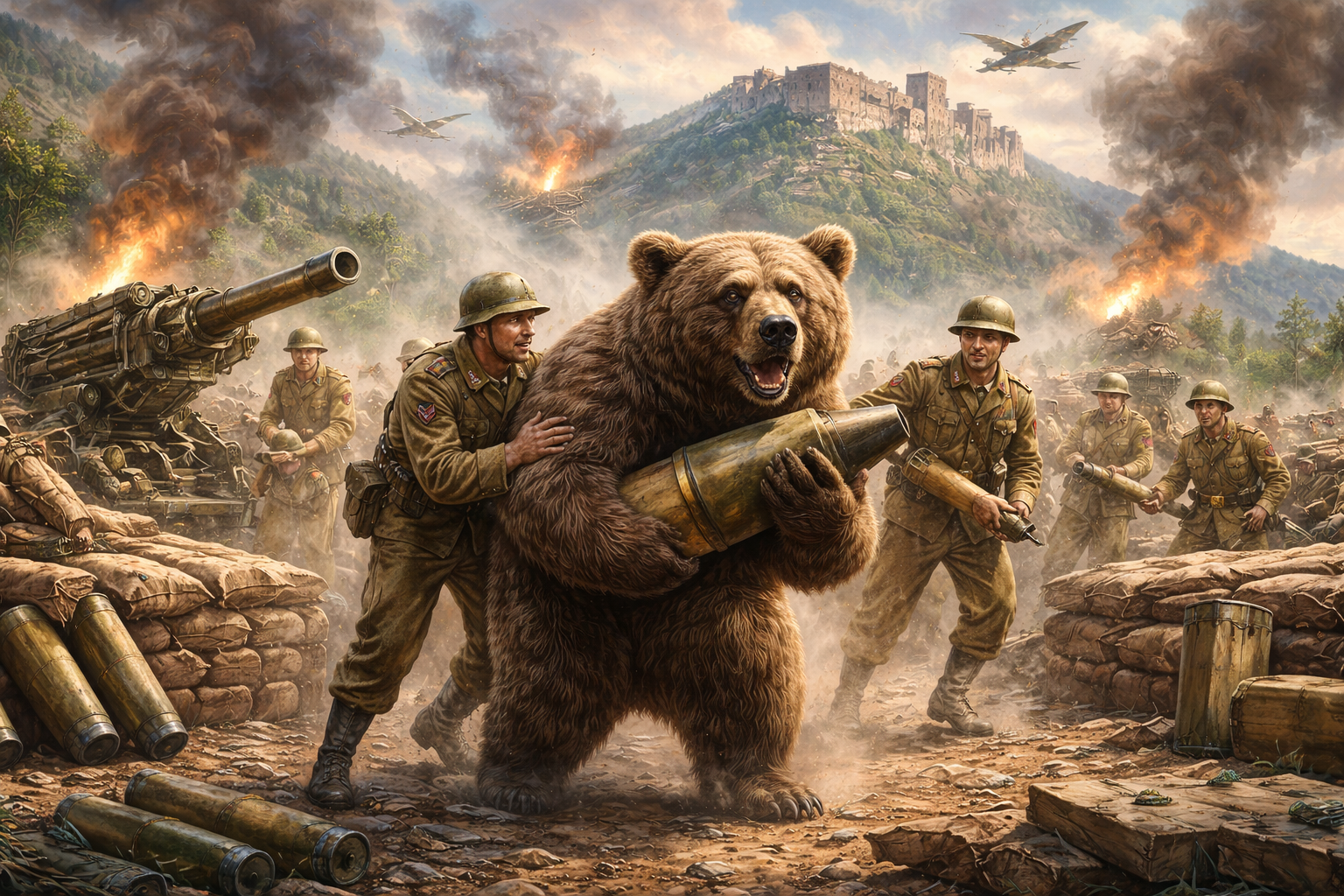 İnsanlarla Savaşa Giden Ayı; II. Dünya Savaşı’ndan Bir Anı