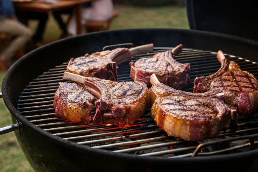Güney Afrika Braai Usulü Kuzu Pirzola