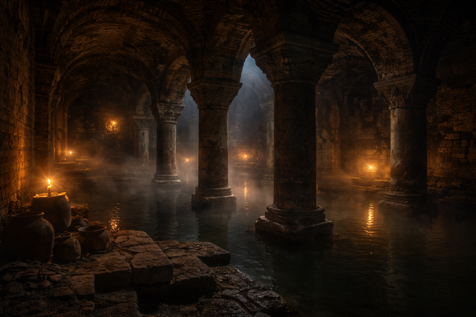 Zeyrek Sarnıçları ve Yer Altında Sıkışmış Zaman