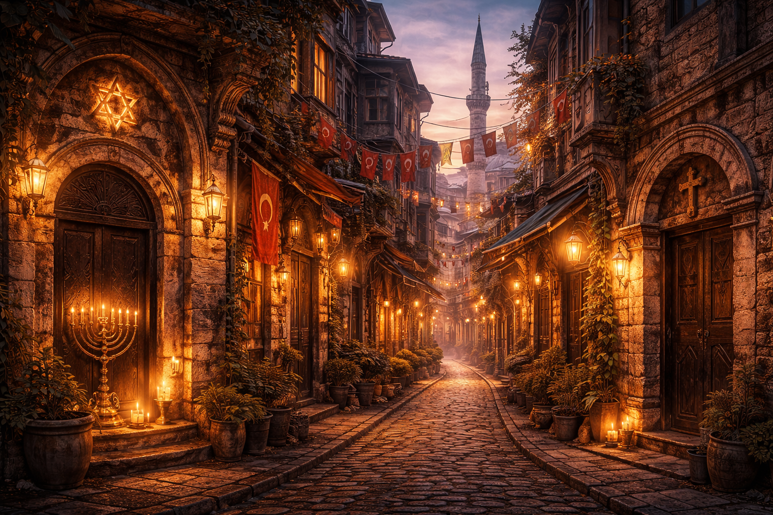 Balat’ın Arka Sokakları; İnançların Üst Üste Bindiği Alan