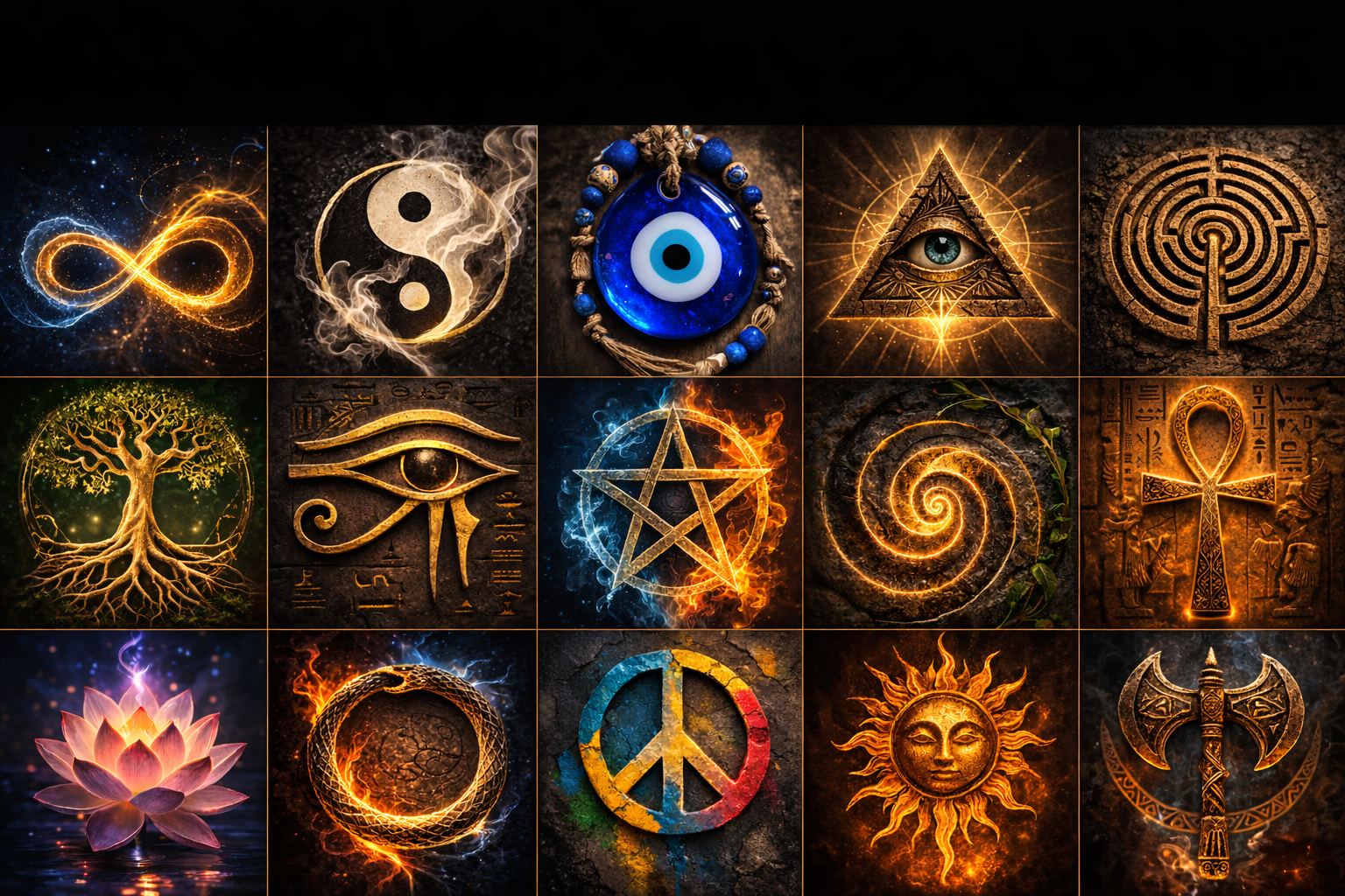 Dünyanın Gizli Dili; Her Gün Gördüğümüz Ama Anlamını Bilmediğimiz 15 Kadim Sembol