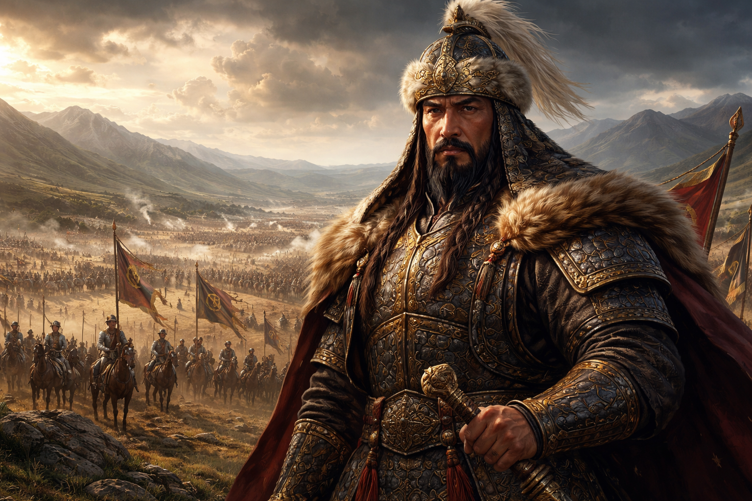 Cengiz Han;  Bozkırdan Yükselen İrade ve Dünyayı Yeniden Şekillendiren Akıl