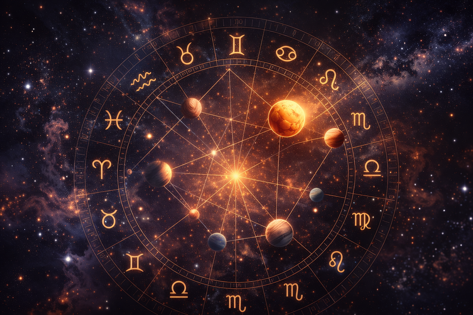 Gökyüzünün Geometrisi; Astrolojide Açılar ve Kaderin Matematiği