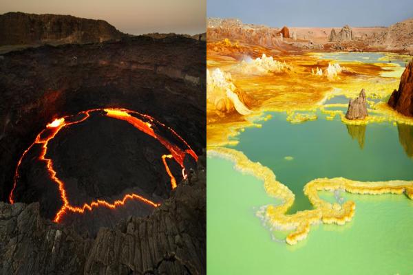 Danakil: Dünyanın Cehennemi mi, Başka Bir Gezegen mi?