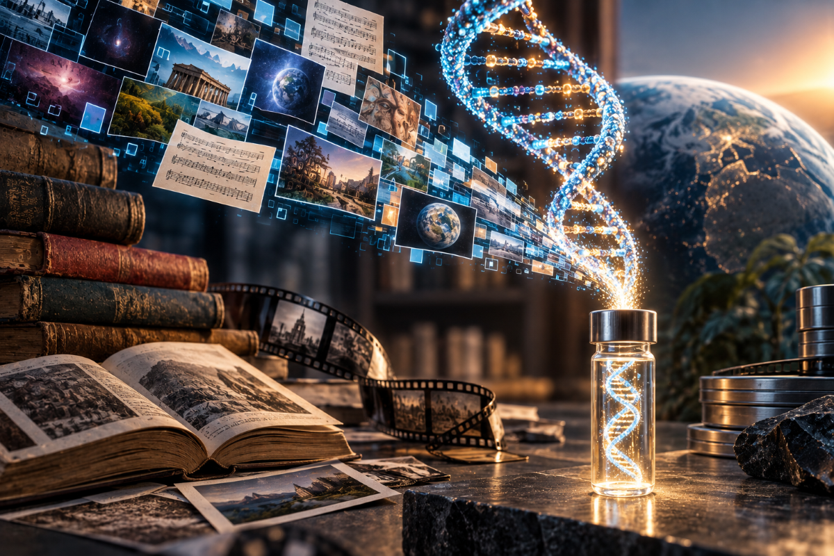 DNA’ya Veri Kaydetmek: Bir Gram Maddenin İçine Dev Bir Arşiv