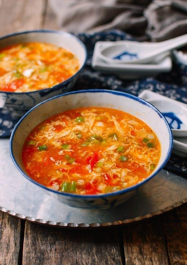 Fanqie Danhua Tang (Domates-Yumurta Çorbası)