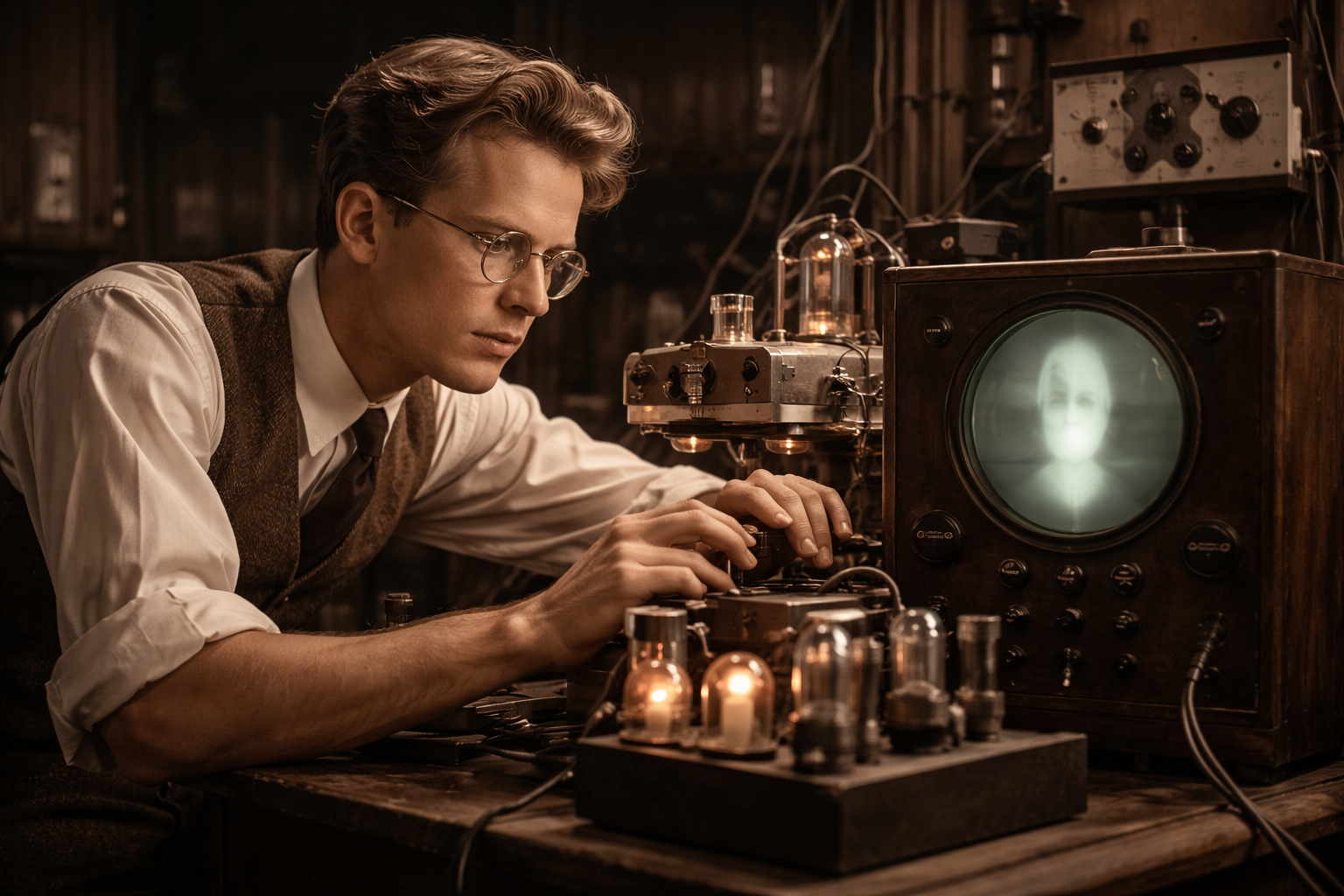 Görüntüyü Elektriğe Dönüştüren Adam