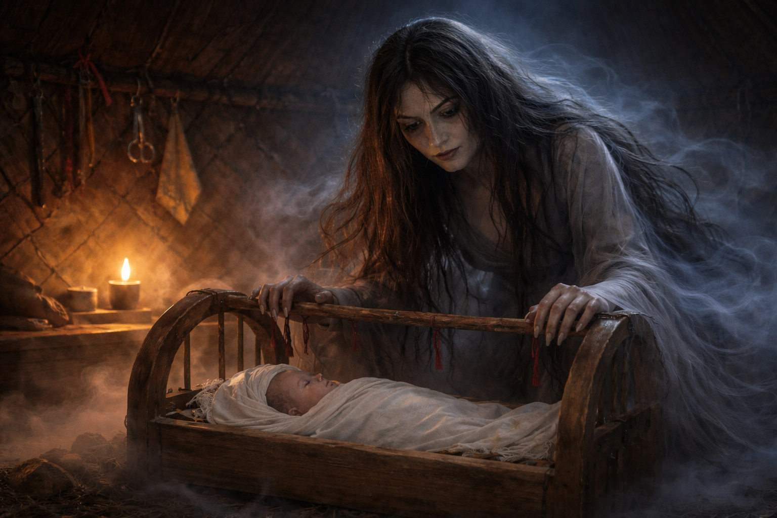 Albastı Efsanesi; Yeni Doğan Bebekleri Avlayan Ruh