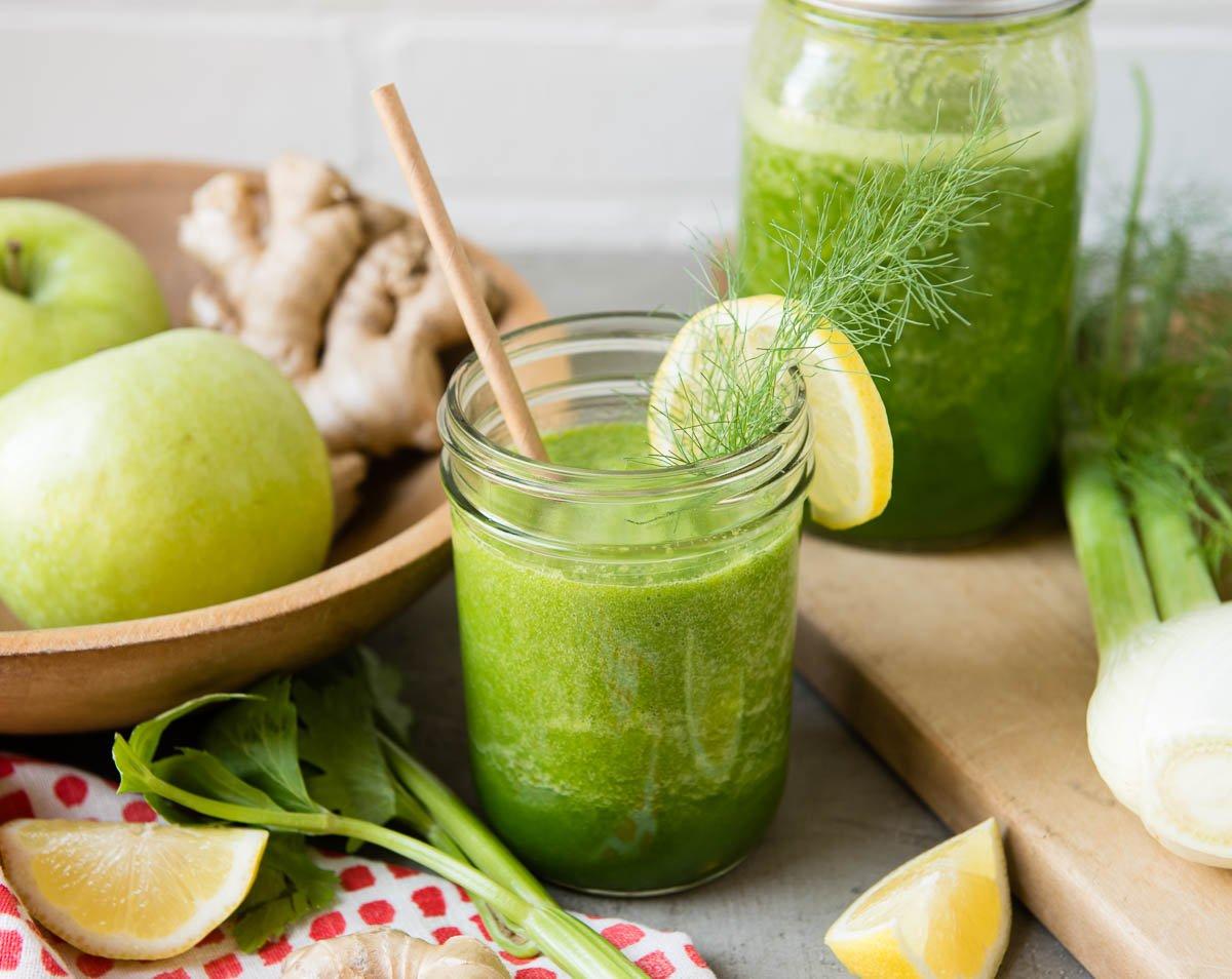Elma ve Rezene Smoothie