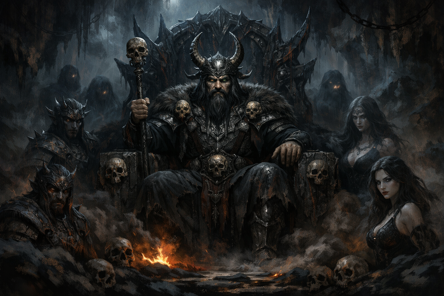 Türk Mitolojisinde Ölümün Tahtı; Erlik ve Çocukları