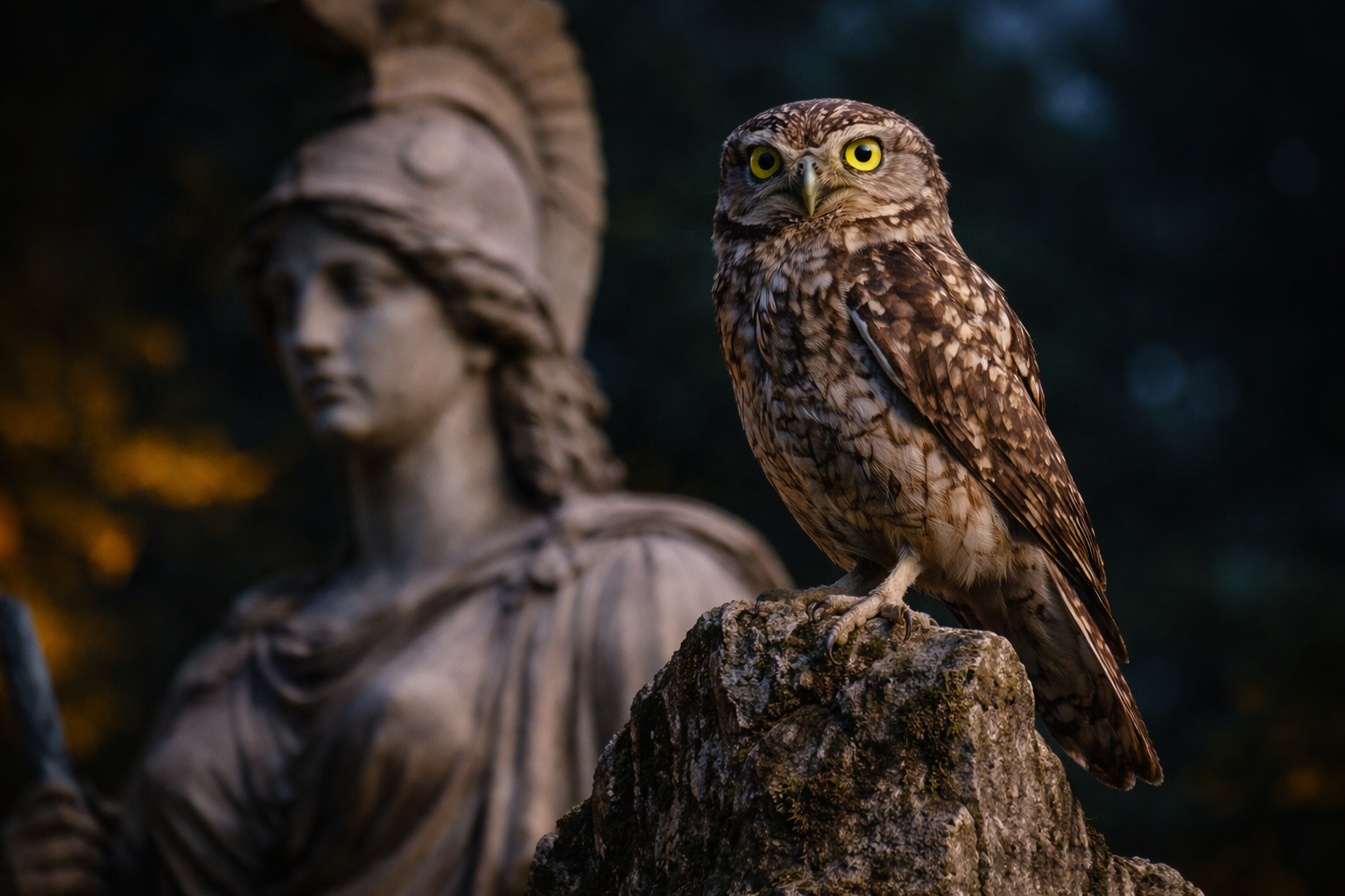 Gecenin Gözleri; Athena’nın Mührü