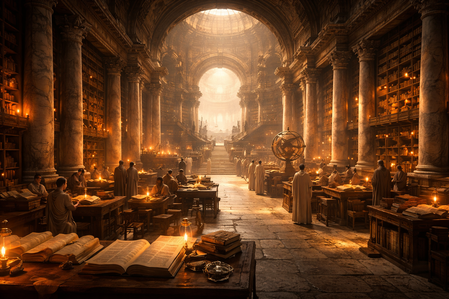 Bilginin Küle Dönüşen Hafızası; İskenderiye Kütüphanesi