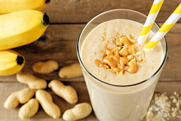 Peanut Butter Banana Smoothie (Fıstık Ezmeli Muzlu Smoothie)