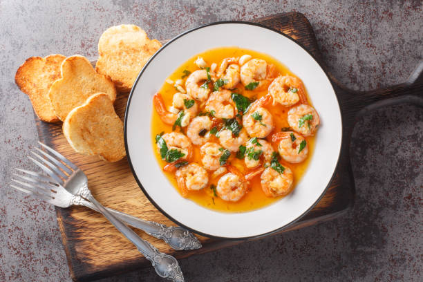 Gambas al Ajillo (Sarımsaklı Karides)