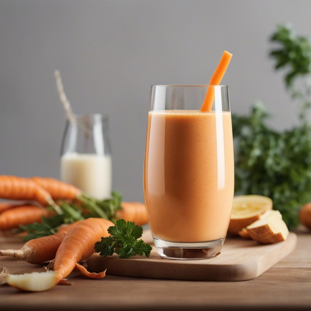 Havuç ve Zencefilli Smoothie