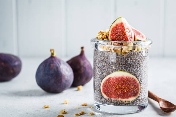 İncir ve Chia Tohumlu Smoothie