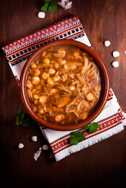 Pozole (Meksika Usulü Mısır Çorbası)